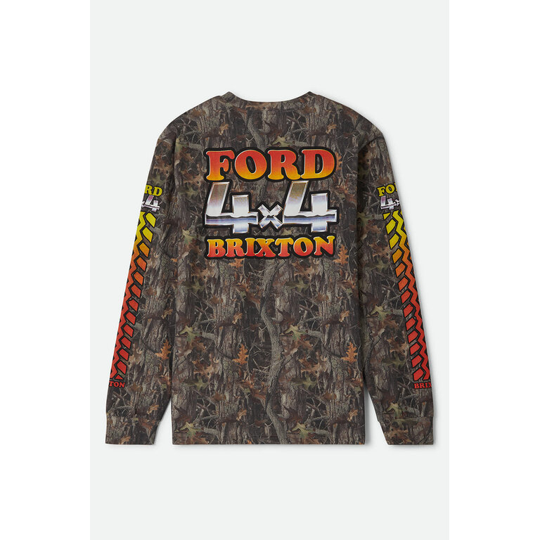 Brixton Brixton - Ford 4X4 Chrome L/S Tee