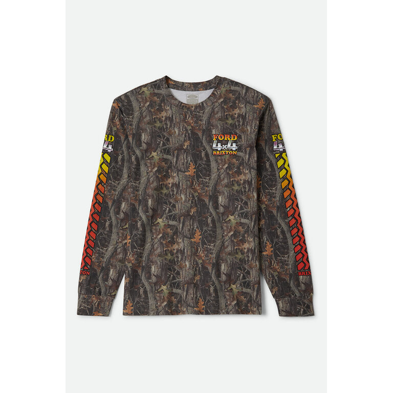 Brixton Brixton - Ford 4X4 Chrome L/S Tee