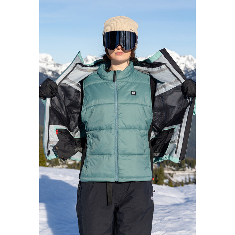 686 686 - W's Smarty 3-in-1 Framework 3l Jacket Wasabi