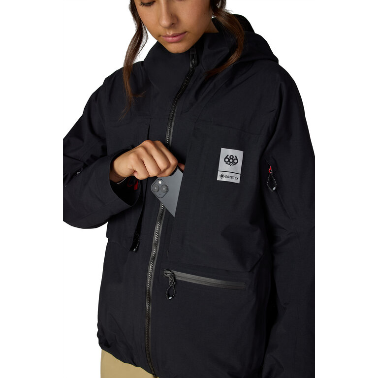 686 686 - W's Gore-Tex Scheme Thermagraph Jacket Black