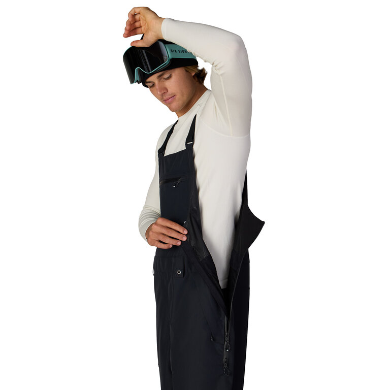 686 686 - Lockup Shell Bib Black