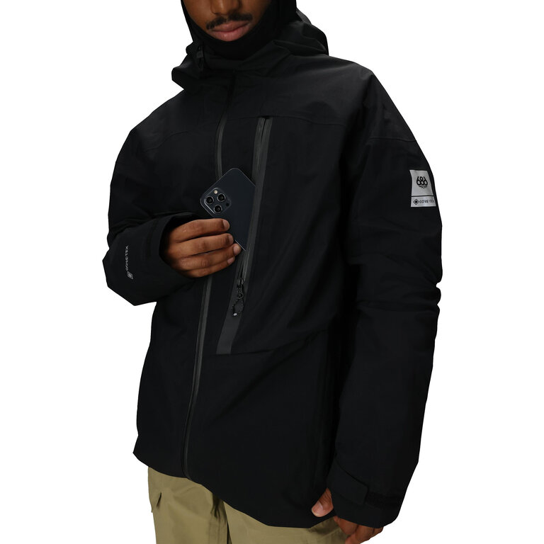 686 686 - Gore-Tex GT Thermagraph Jacket Black