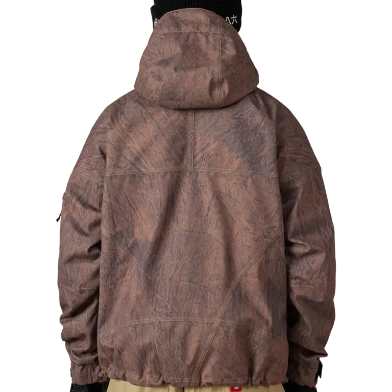 686 686 - M's Dojo Shell Jacket Brown Crinkle Wash