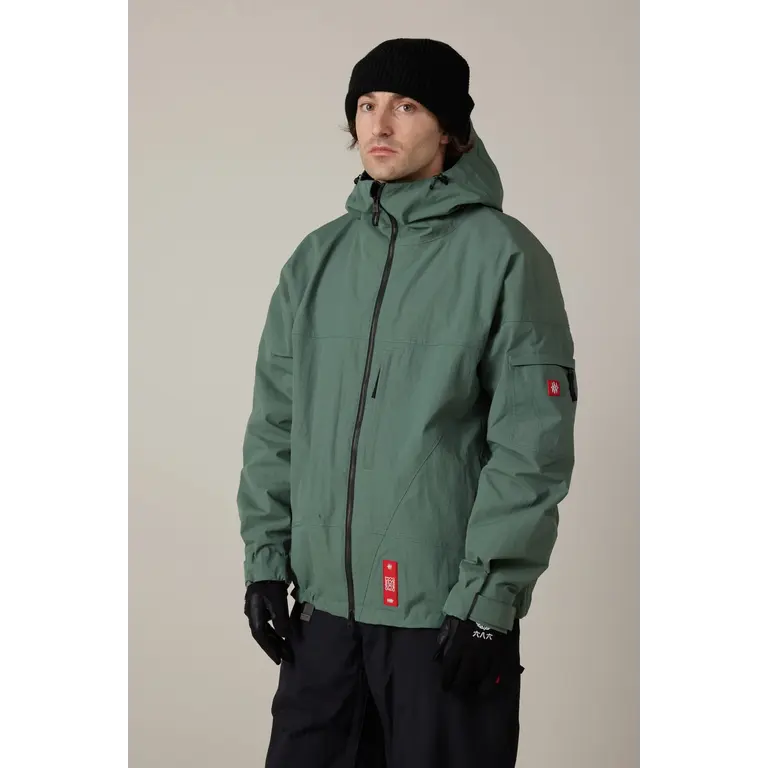 686 686 - M's Dojo Shell JKt Faded Green Crinkle