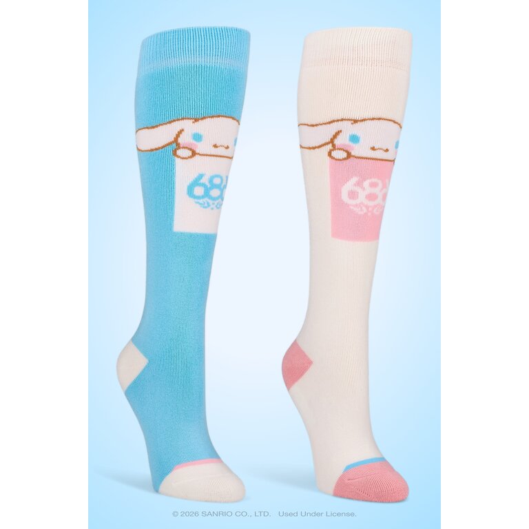 686 686 - W's Cinnamoroll Socks 2pk