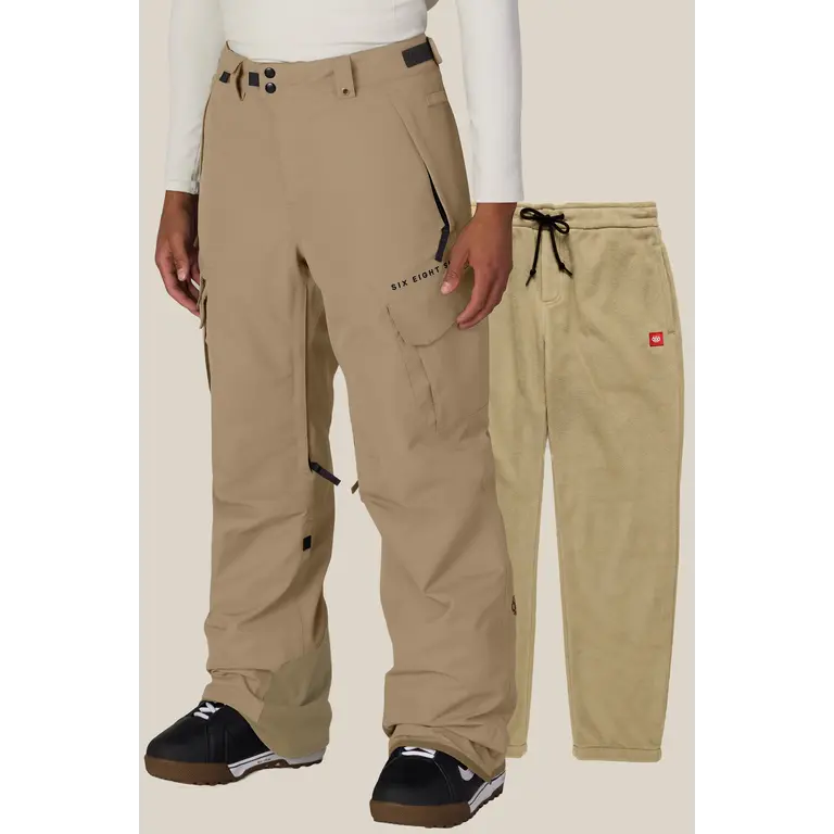 686 686 - Smarty 3IN1 Cargo Pant Khaki