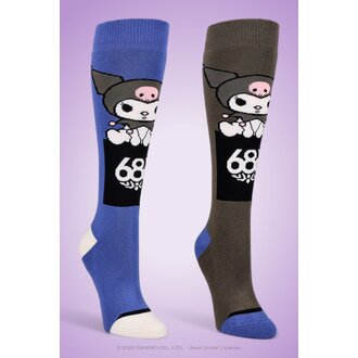 686 686 - W's Kuromi Socks 2pk