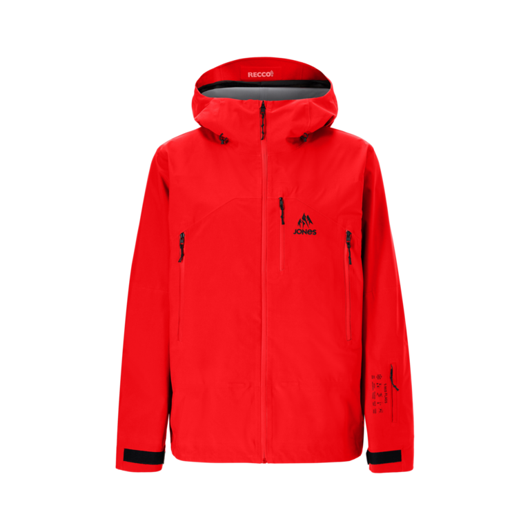 Jones Jones - Further 3L StrJkt Lava Red