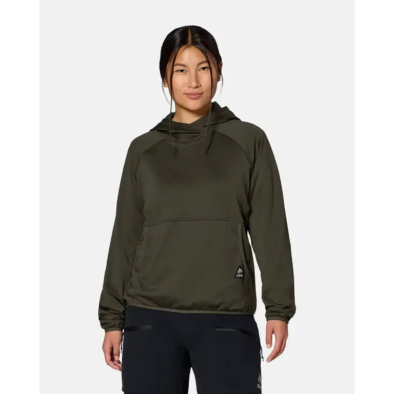 Jones Jones - Flagship Grid Fleece Midnight Green