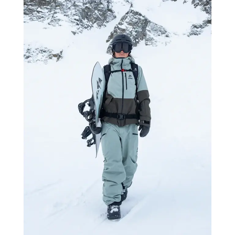 Jones Jones - W's Deeper Gore Ins Jkt Green