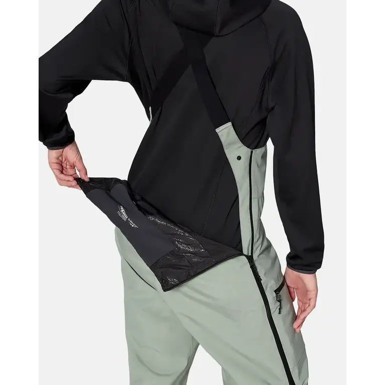 Jones Jones - W's MT Surf Ins Bib Glacier Gray