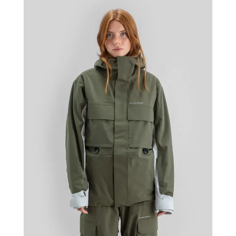 Beyond Medals Beyond Medals - 2L Ripstop Cargo Jacket Green