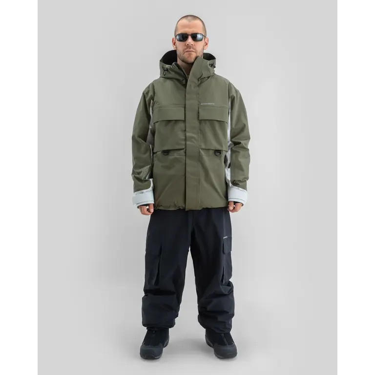 Beyond Medals Beyond Medals - 2L Ripstop Cargo Jacket Green