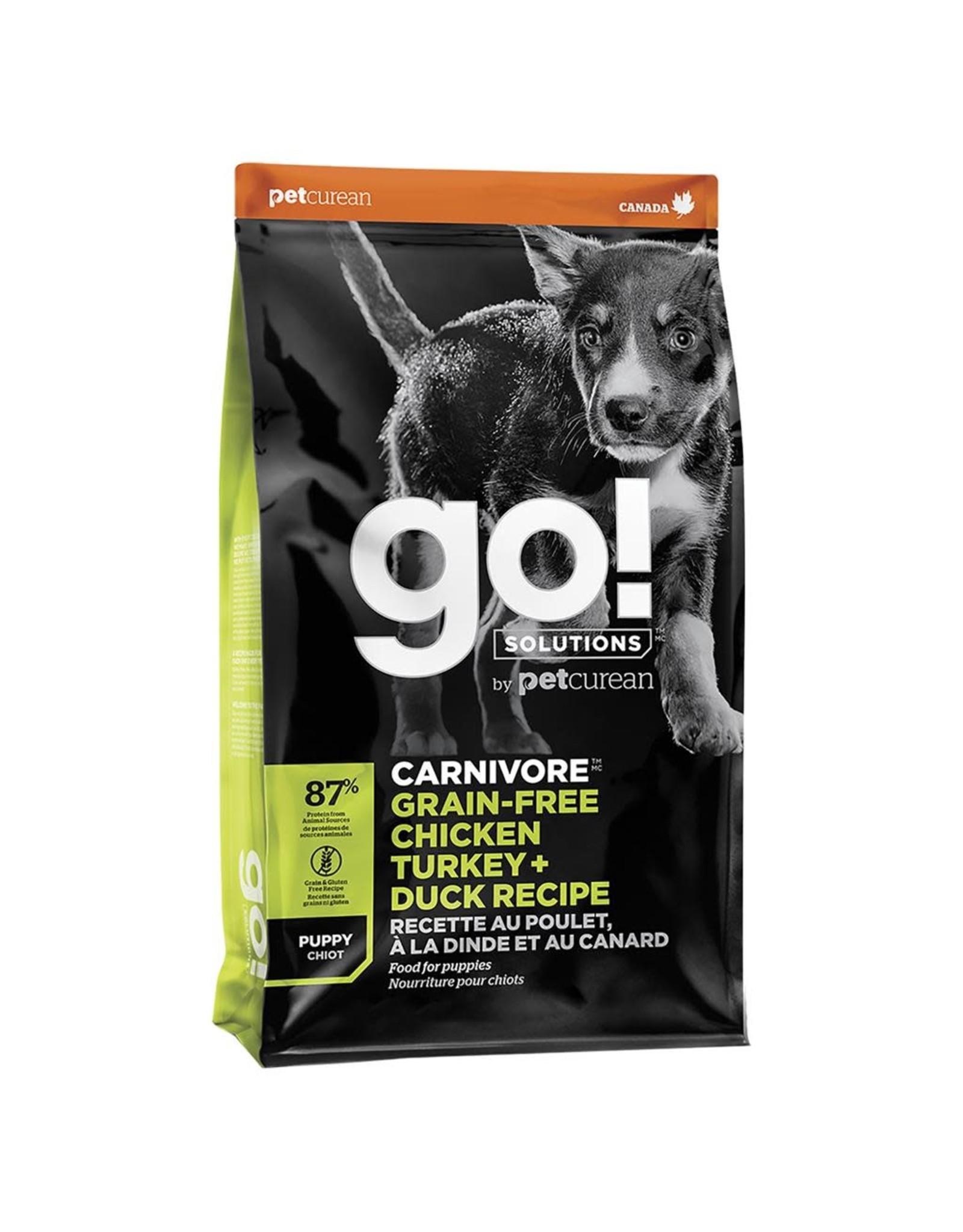 Petcurean GO! Carnivore Chicken Turkey & Duck Puppy [DOG] 22LB