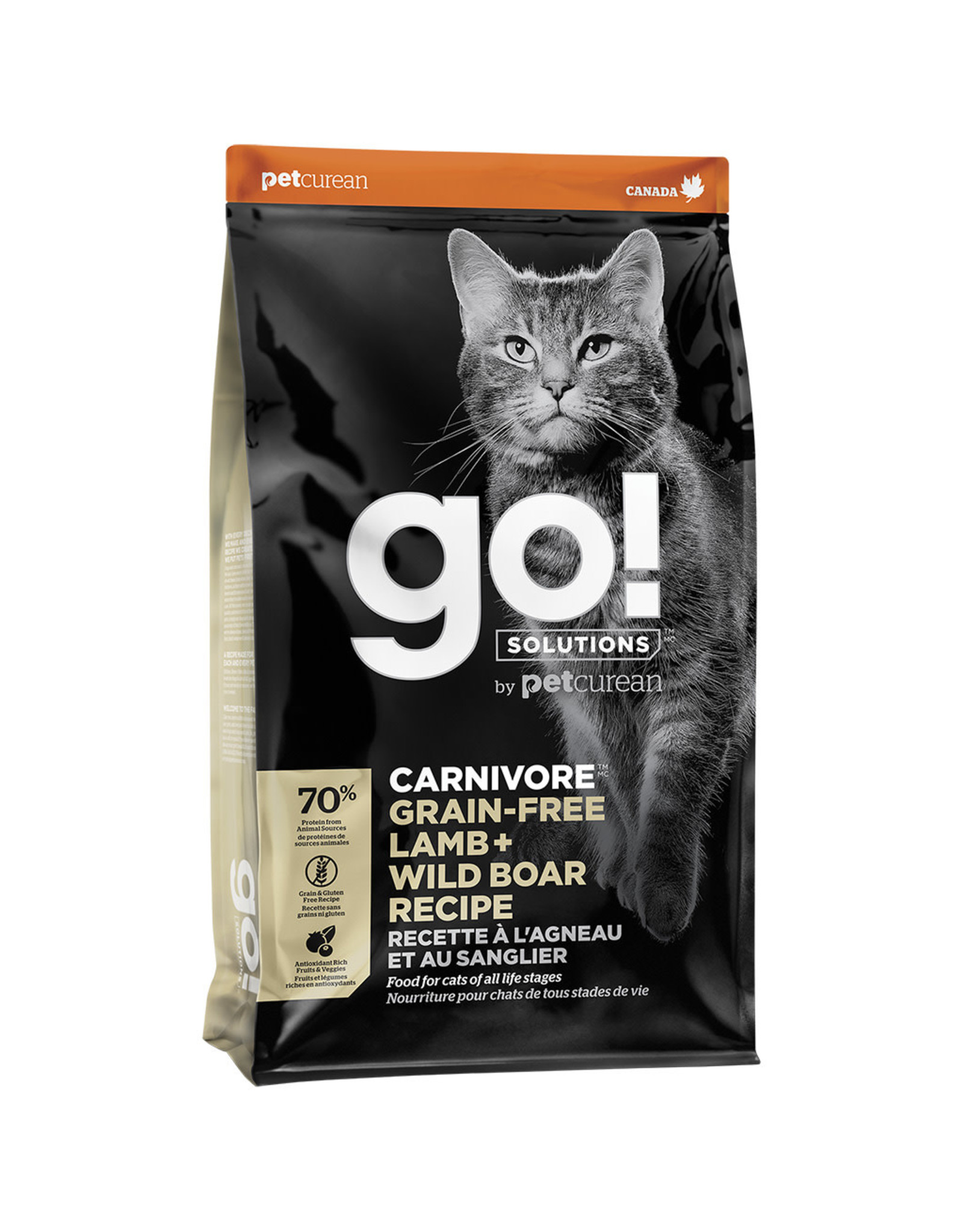 Petcurean GO! Carnivore Lamb & Wild Boar [CAT]*~