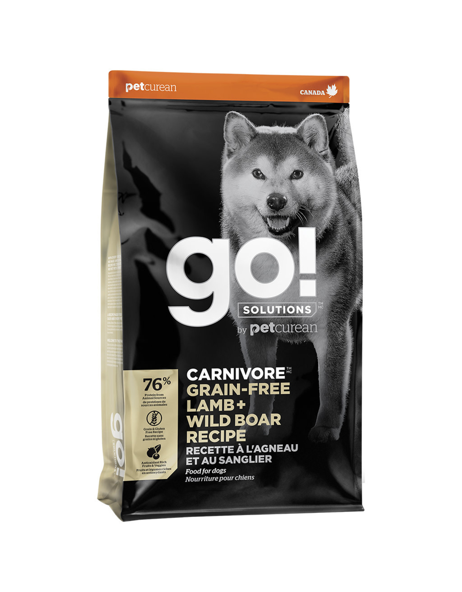 Petcurean GO! Carnivore Lamb & Wild Boar [DOG]