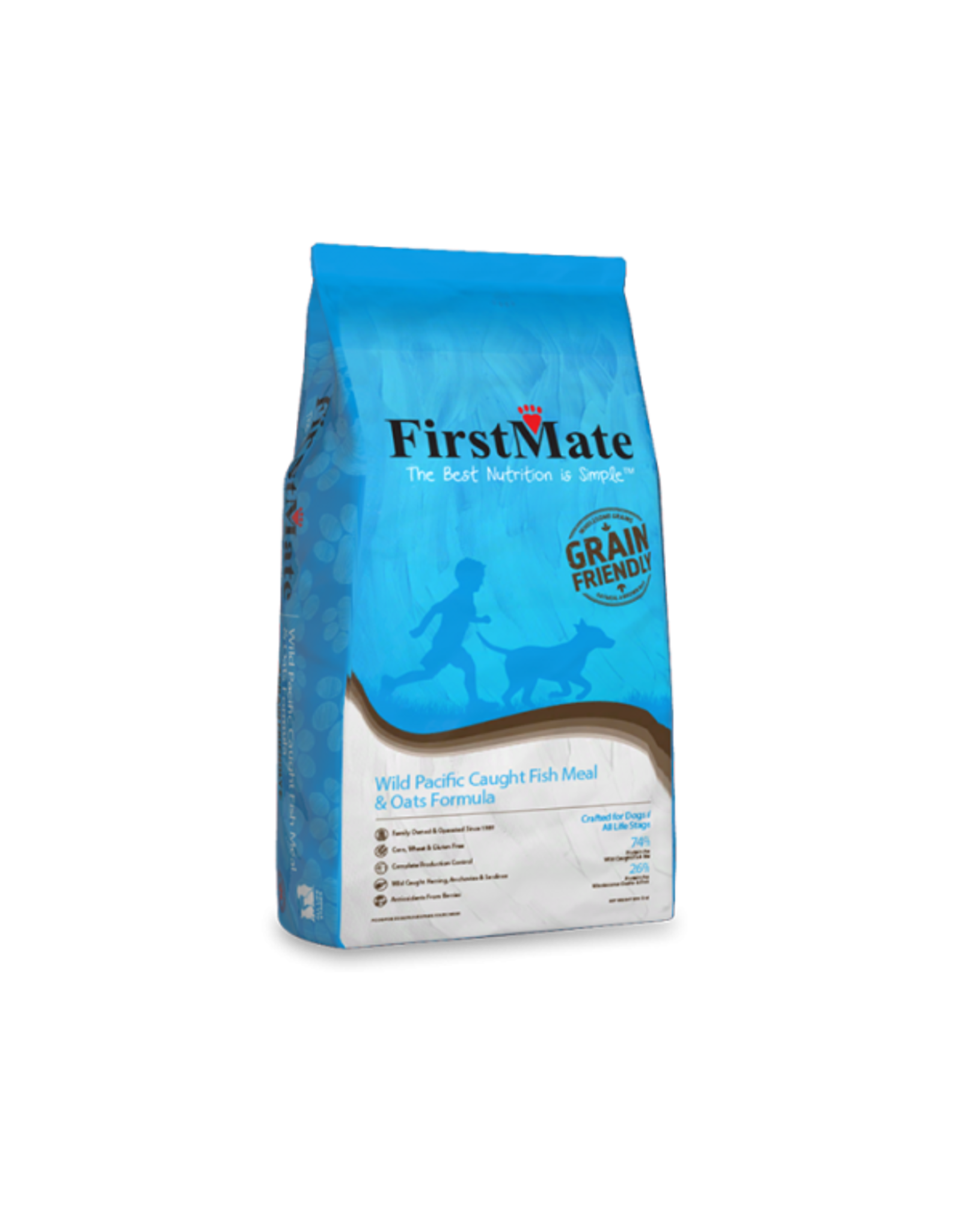 FirstMate FirstMate Wild Pacific Caught Fish & Oats [DOG]