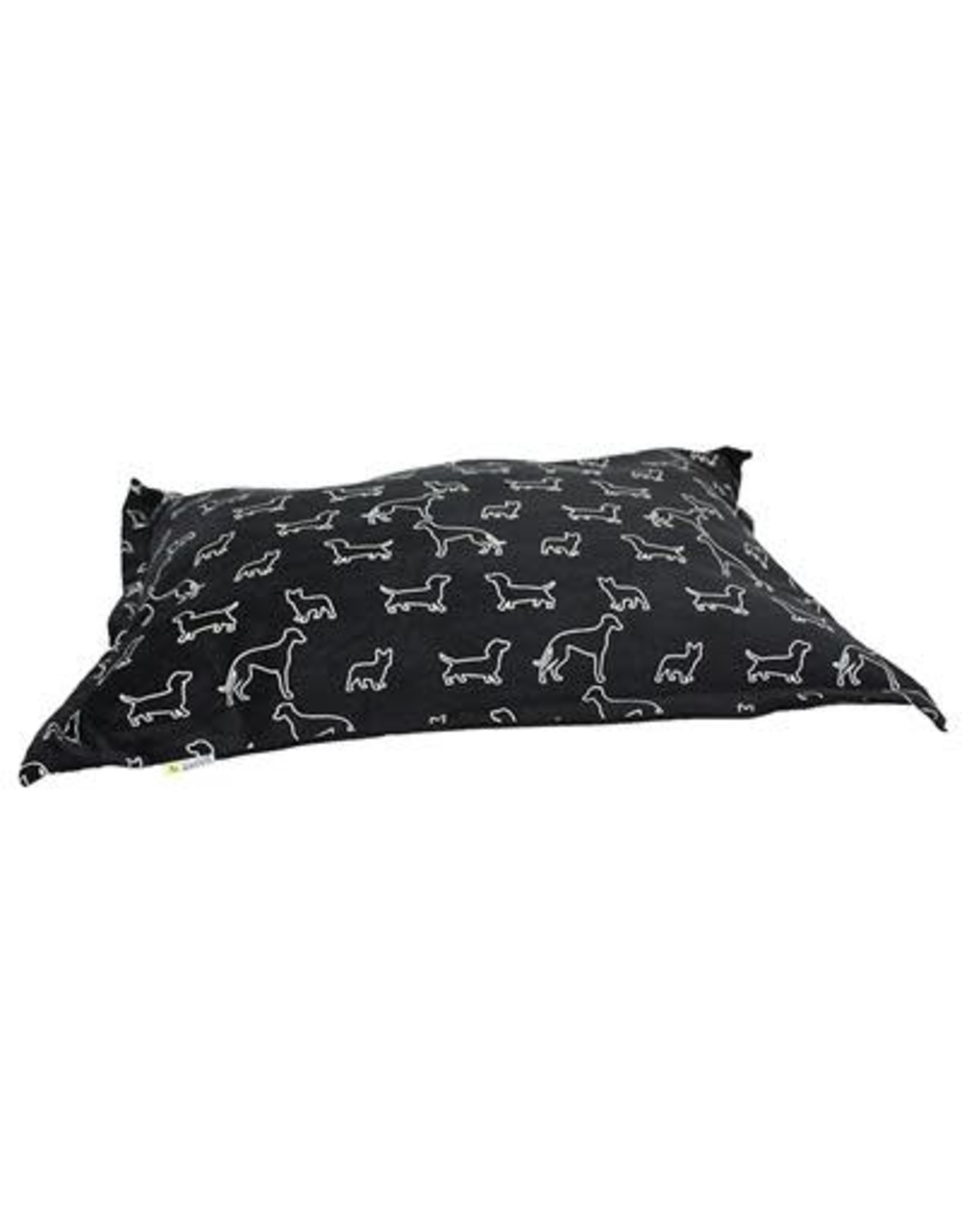 Be One Breed Cloud Pillow Black Doggies Bed Large 35” x 46”