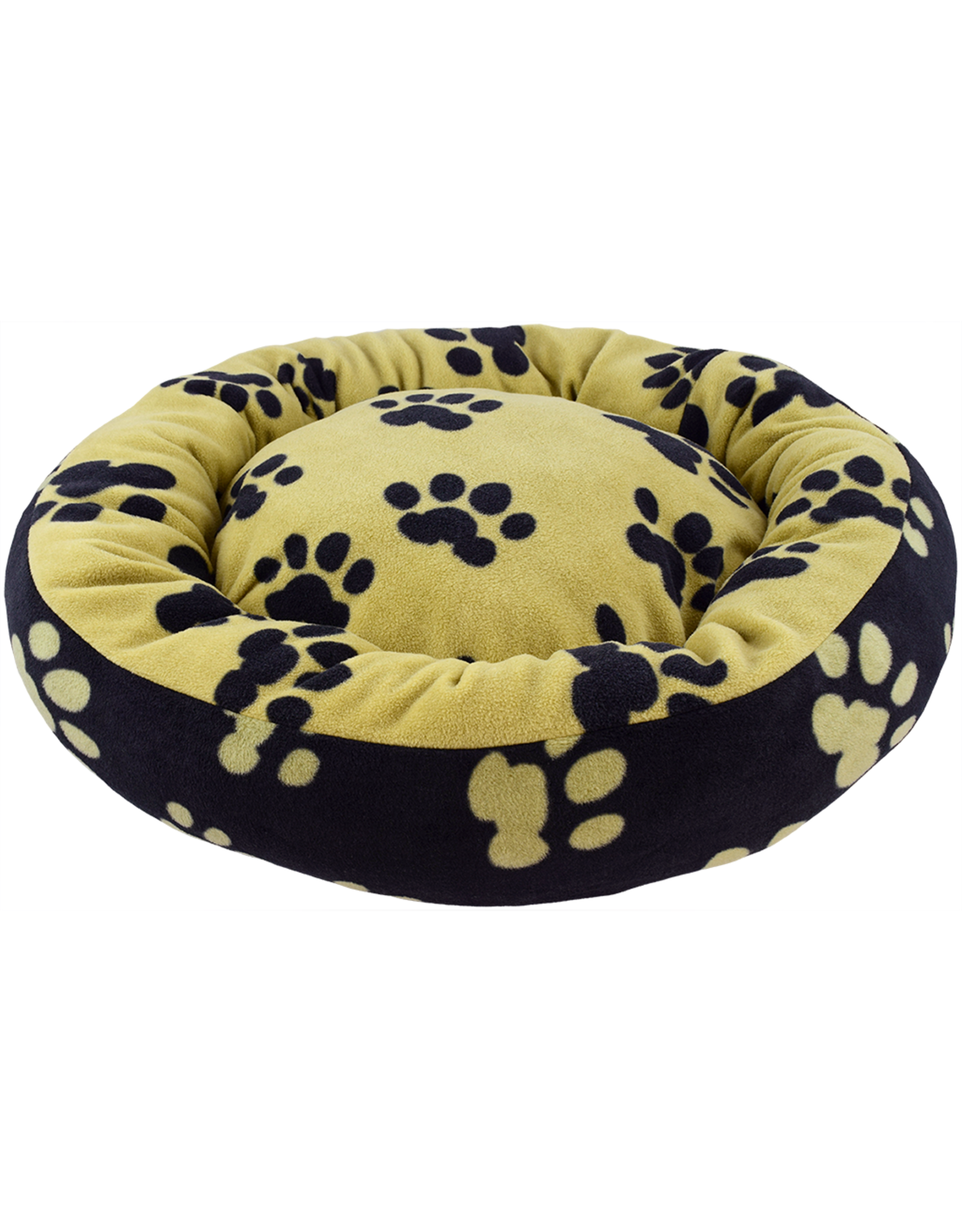 Unleashed Donut Paw Print Bed