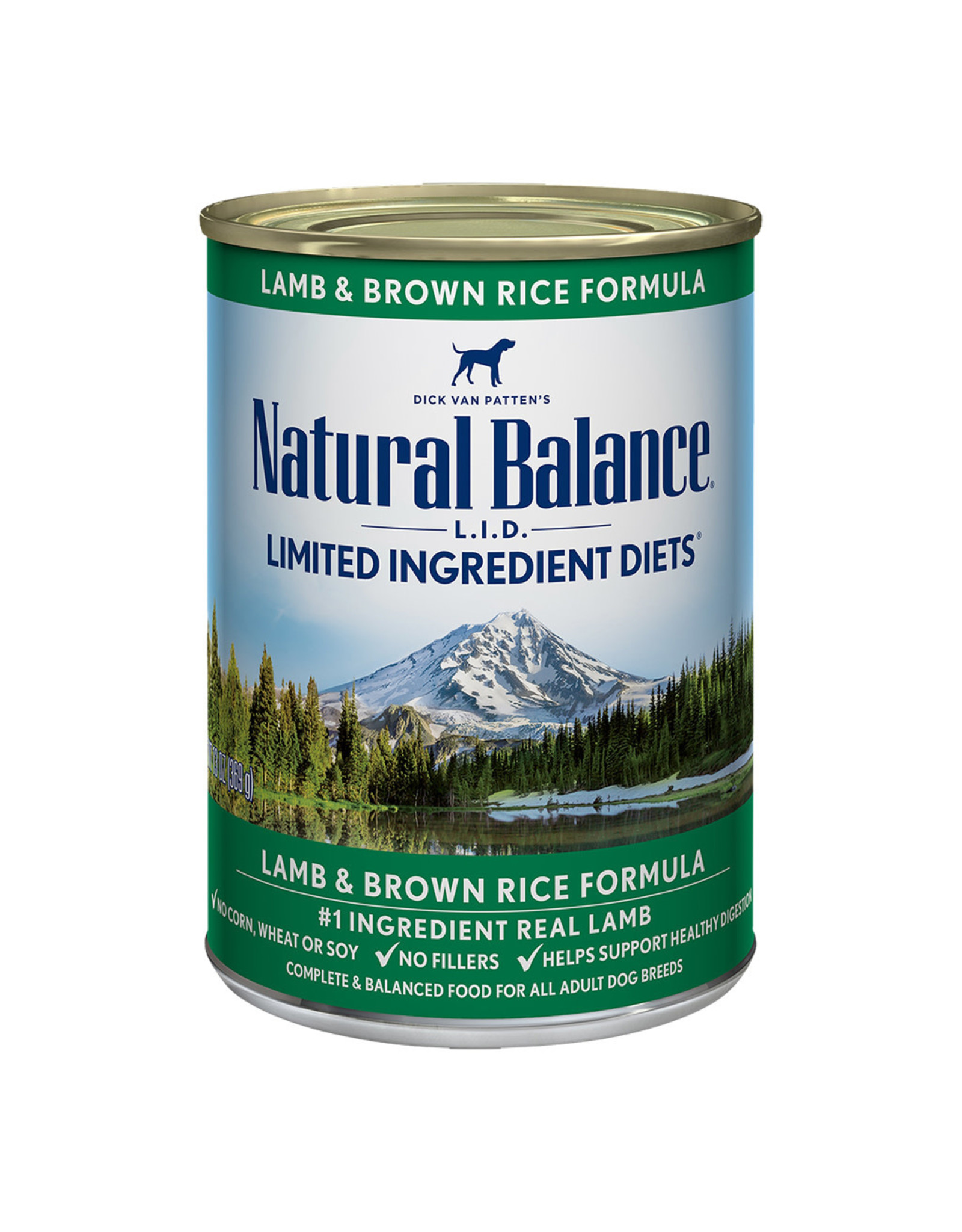 Natural Balance Natural Balance LID Lamb & Brown Rice [DOG] 13OZ
