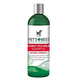 Vets Best Allergy Itch Relief Shampoo 16 OZ