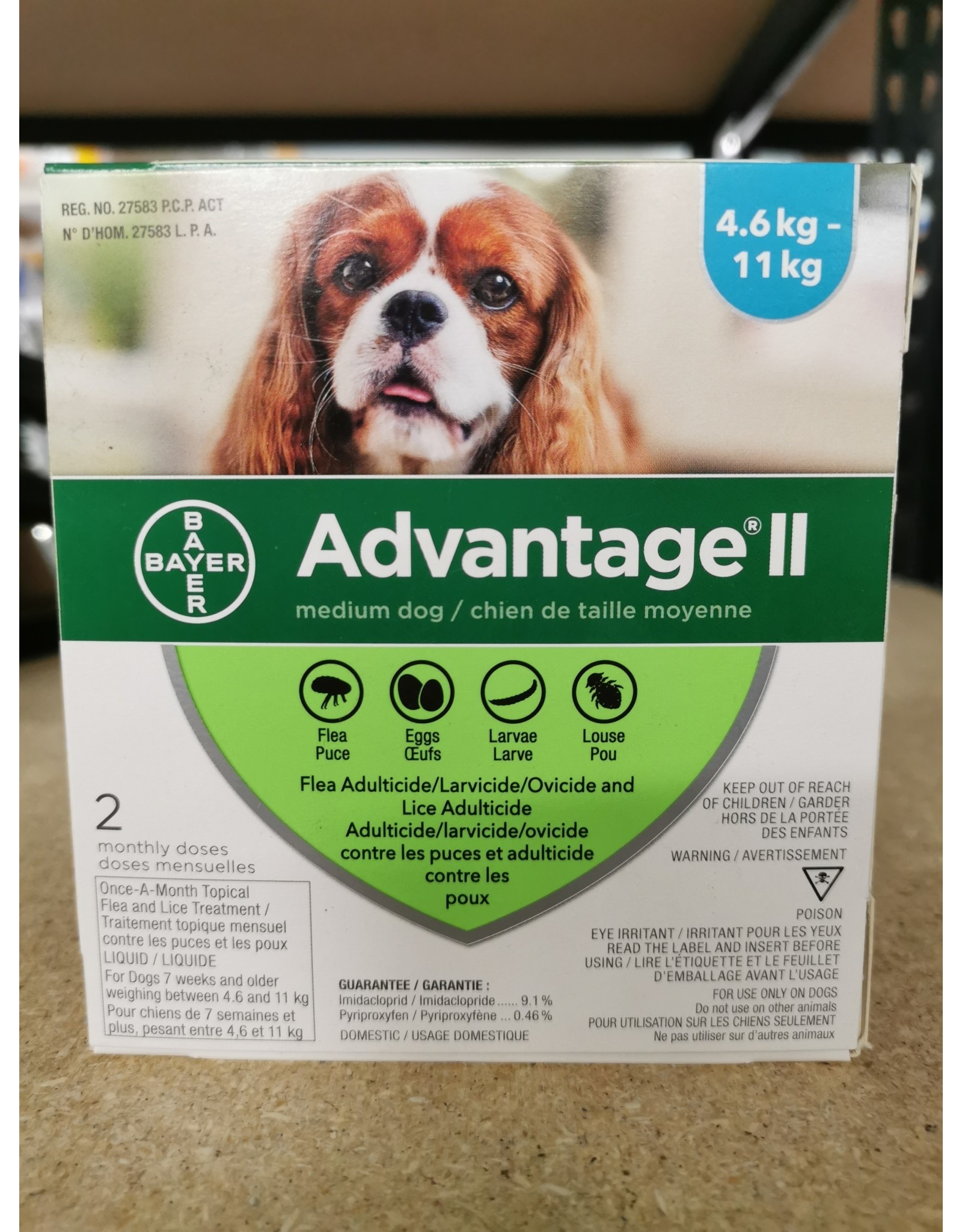 advantage 2 medium dog