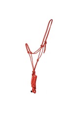 Western Rawhide Fashion Check Rope Halter 1" w/ Lead