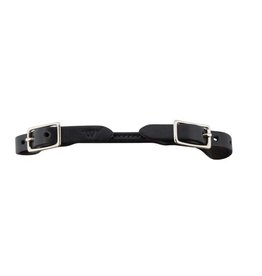 Western Rawhide Rounded Curb Strap