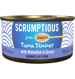 Scrumptious Scrumptious Red Meat Tuna & Whitefish [CAT] 2.8OZ