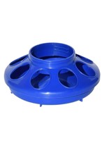 Little Giant Plastic Poultry Feeder Base 1 QT