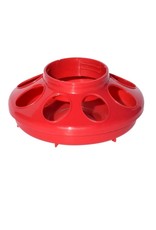 Little Giant Plastic Poultry Feeder Base 1 QT