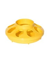 Little Giant Plastic Poultry Feeder Base 1 QT