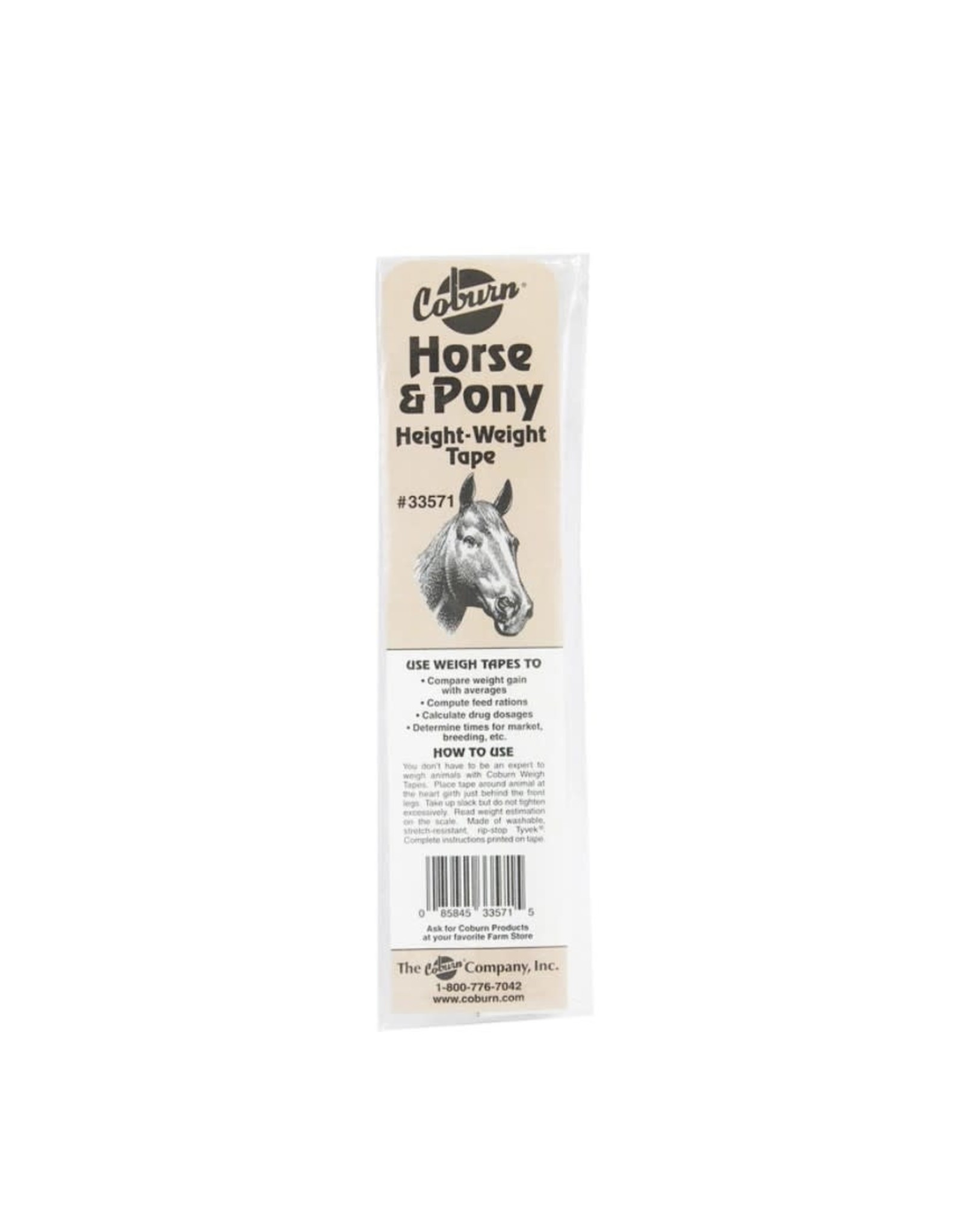 Coburn Coburn Horse/Pony Weight Tape