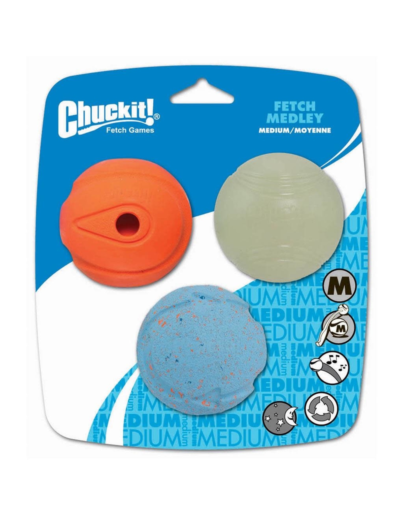 Chuckit! Chuckit! Fetch Medley 3PK