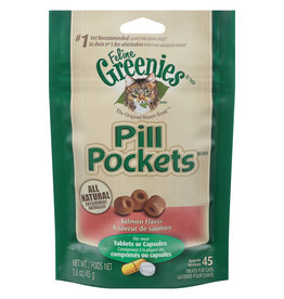 Greenies Greenies Pill Pockets Salmon [CAT] 1.6OZ