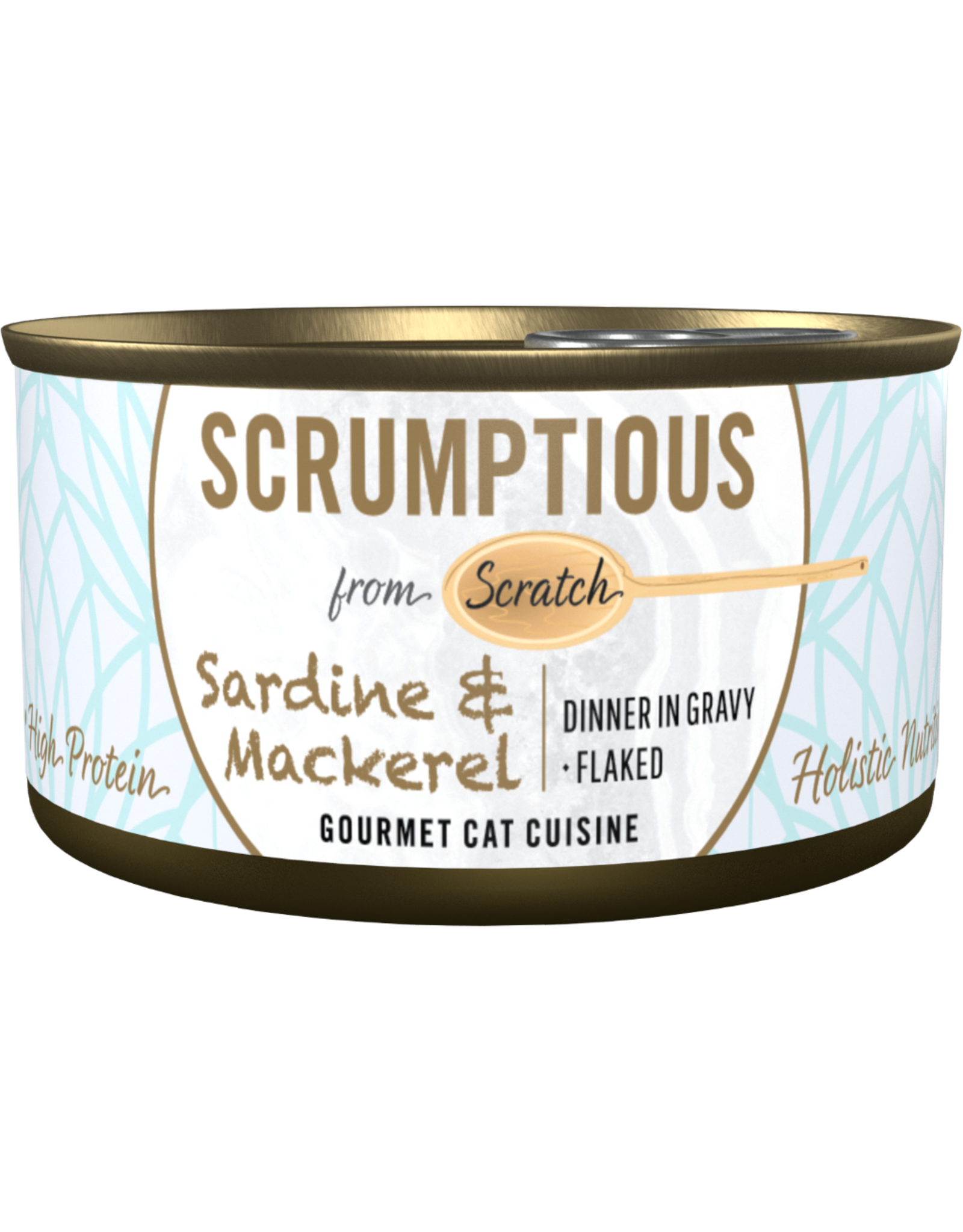 Scrumptious Scrumptious Sardines & Mackeral [CAT] 2.8OZ