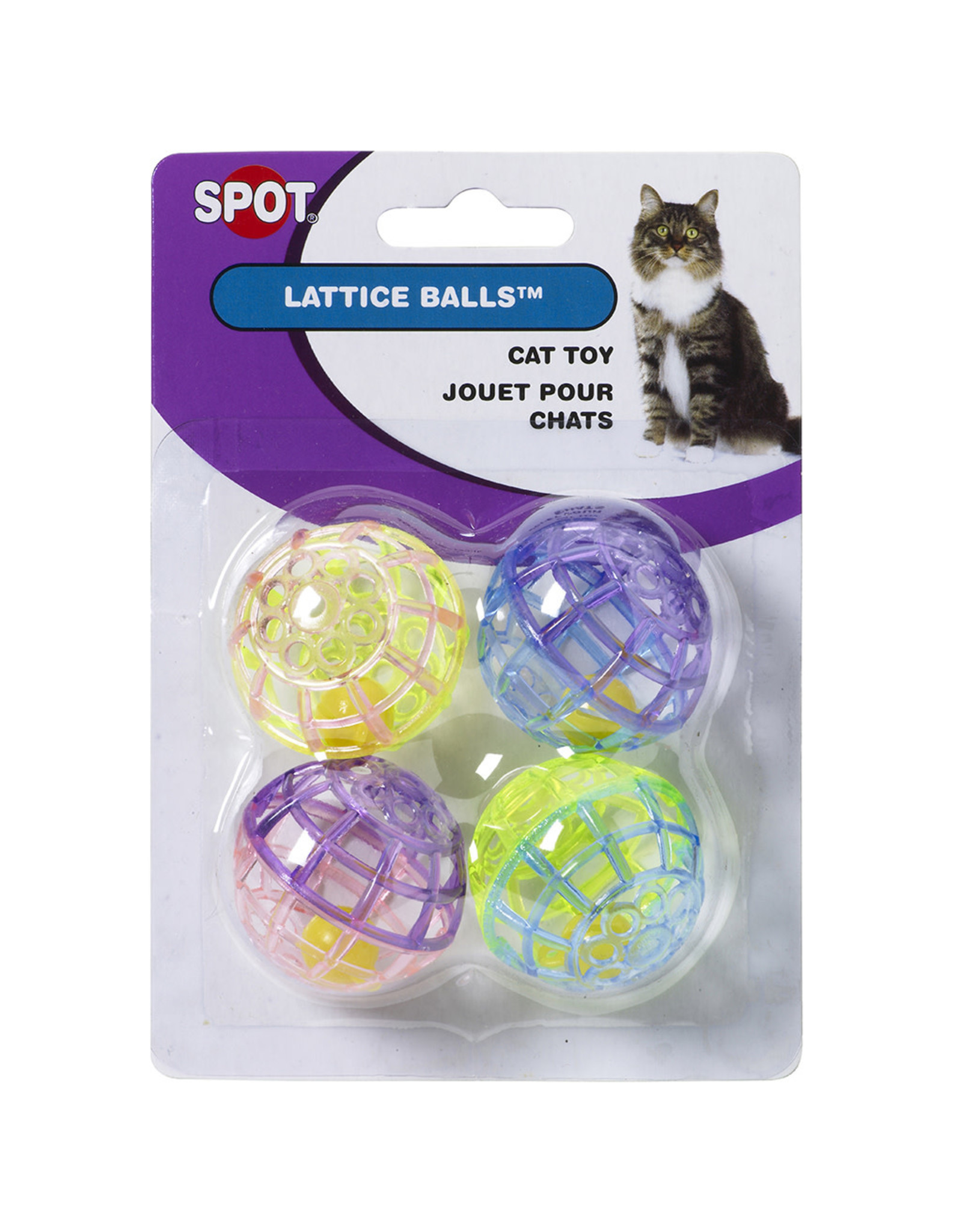 Spot Lattice Balls with Bell 4PK
