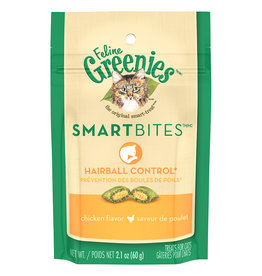 Greenies Smartbites Hairball Control Treats 2.1OZ