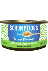 Scrumptious Scrumptious Red Meat Tuna w/ Carrots & Peas [CAT] 2.8OZ