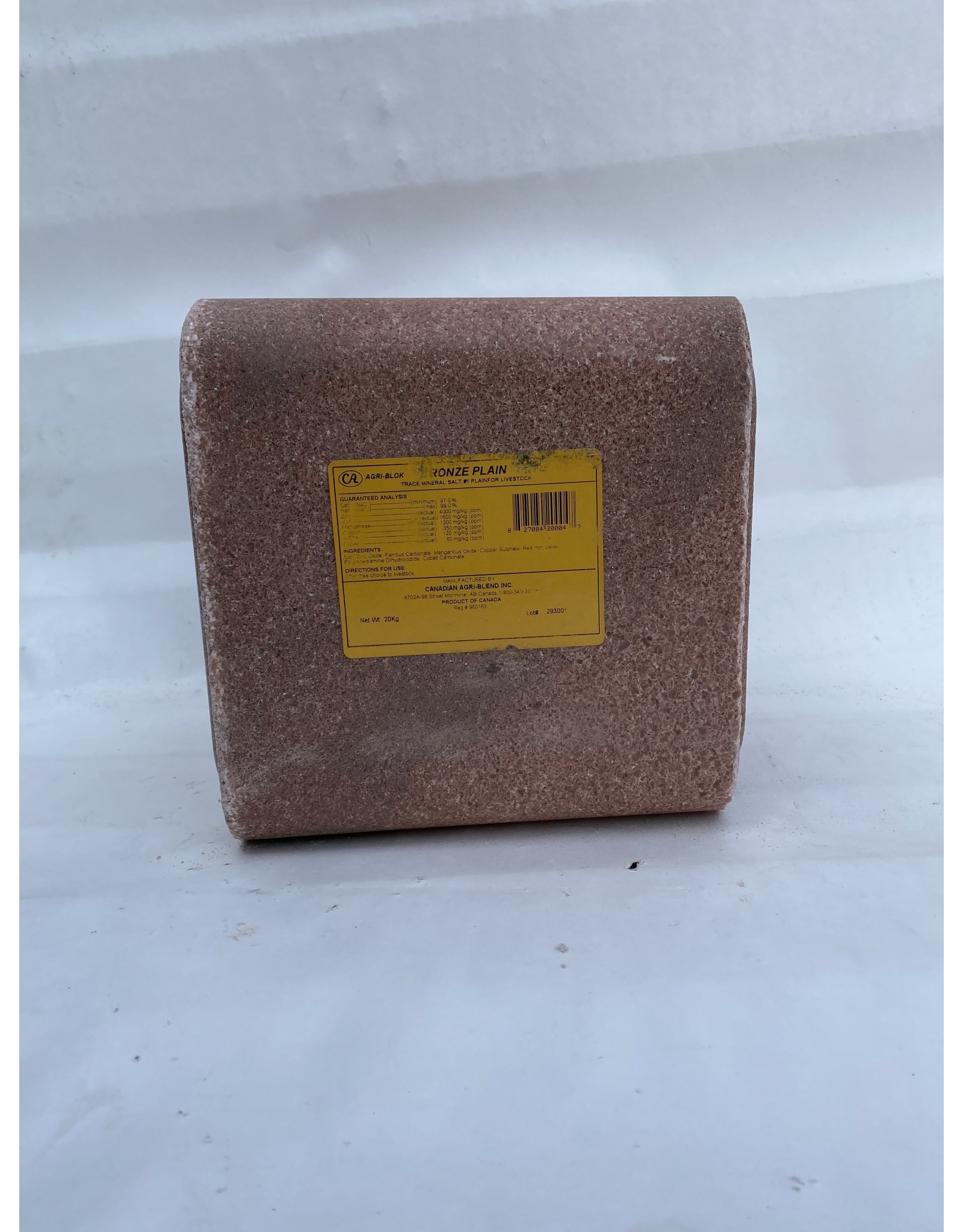 Canadian Agriblend Canadian AgriBlend Trace Mineral Block 20KG