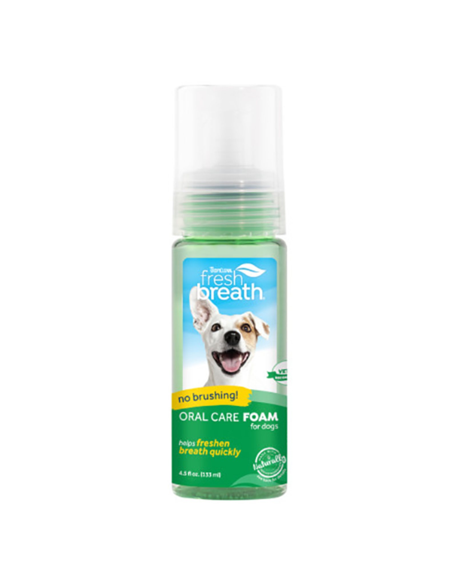Fresh Breath by TropiClean TropiClean Fresh Breath Oral Care Foam [DOG] 4.5OZ