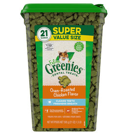 Greenies Greenies Oven Roasted Chicken Dental Treats 21OZ