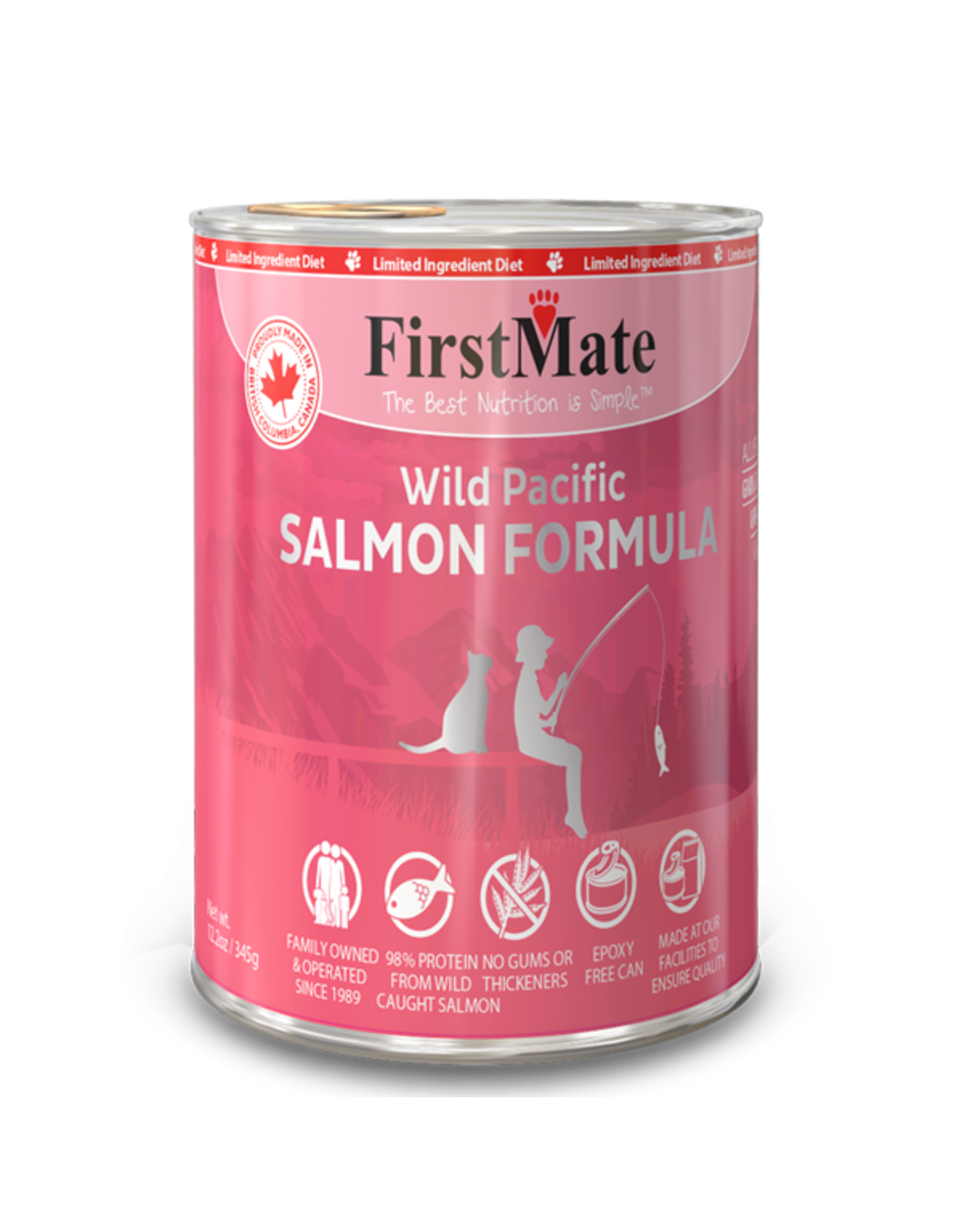 FirstMate Firstmate Wild Pacific Salmon & Rice [CAT] 12.2OZ