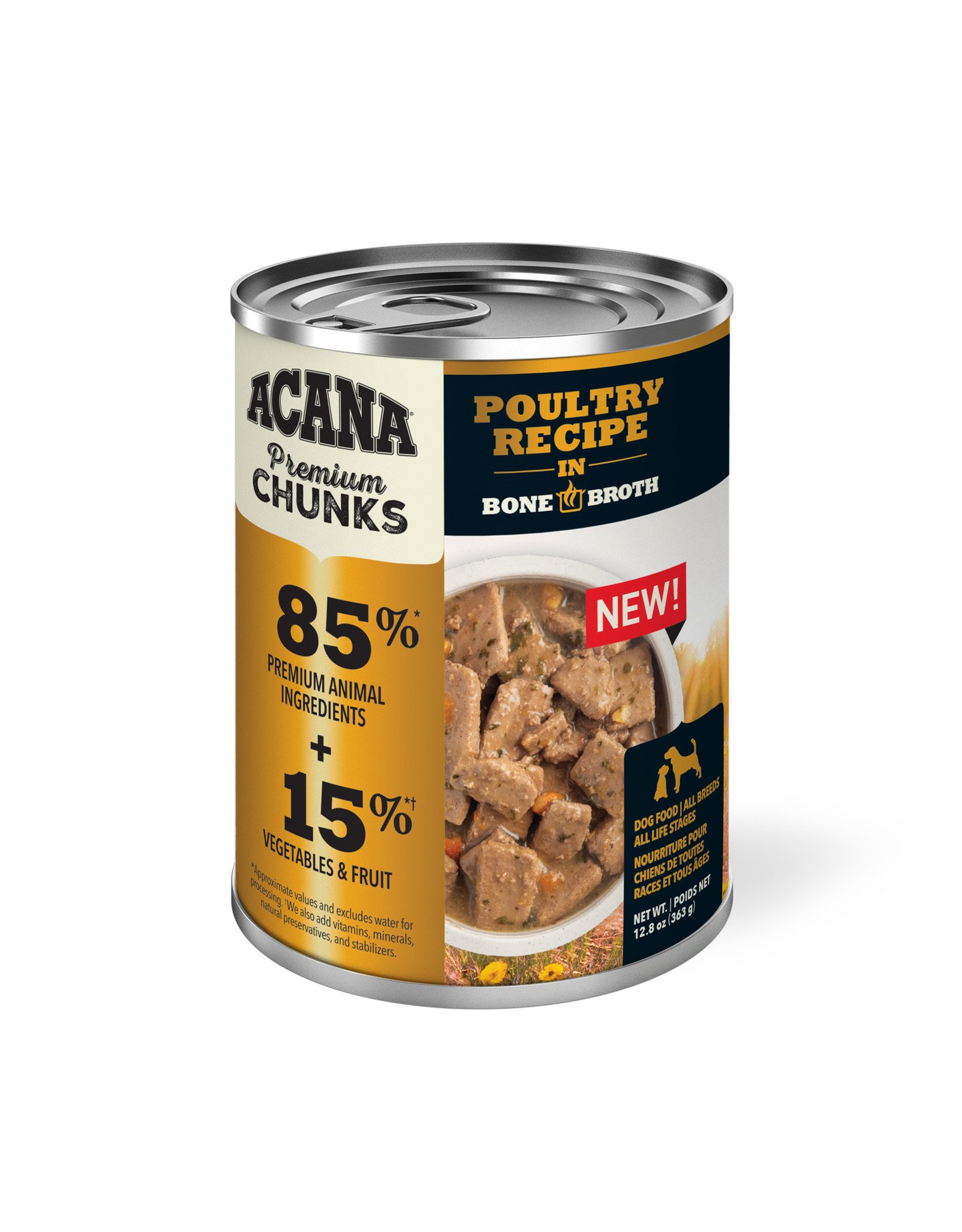 Acana Acana Premium Chunks - Poultry Recipe [DOG] 363G