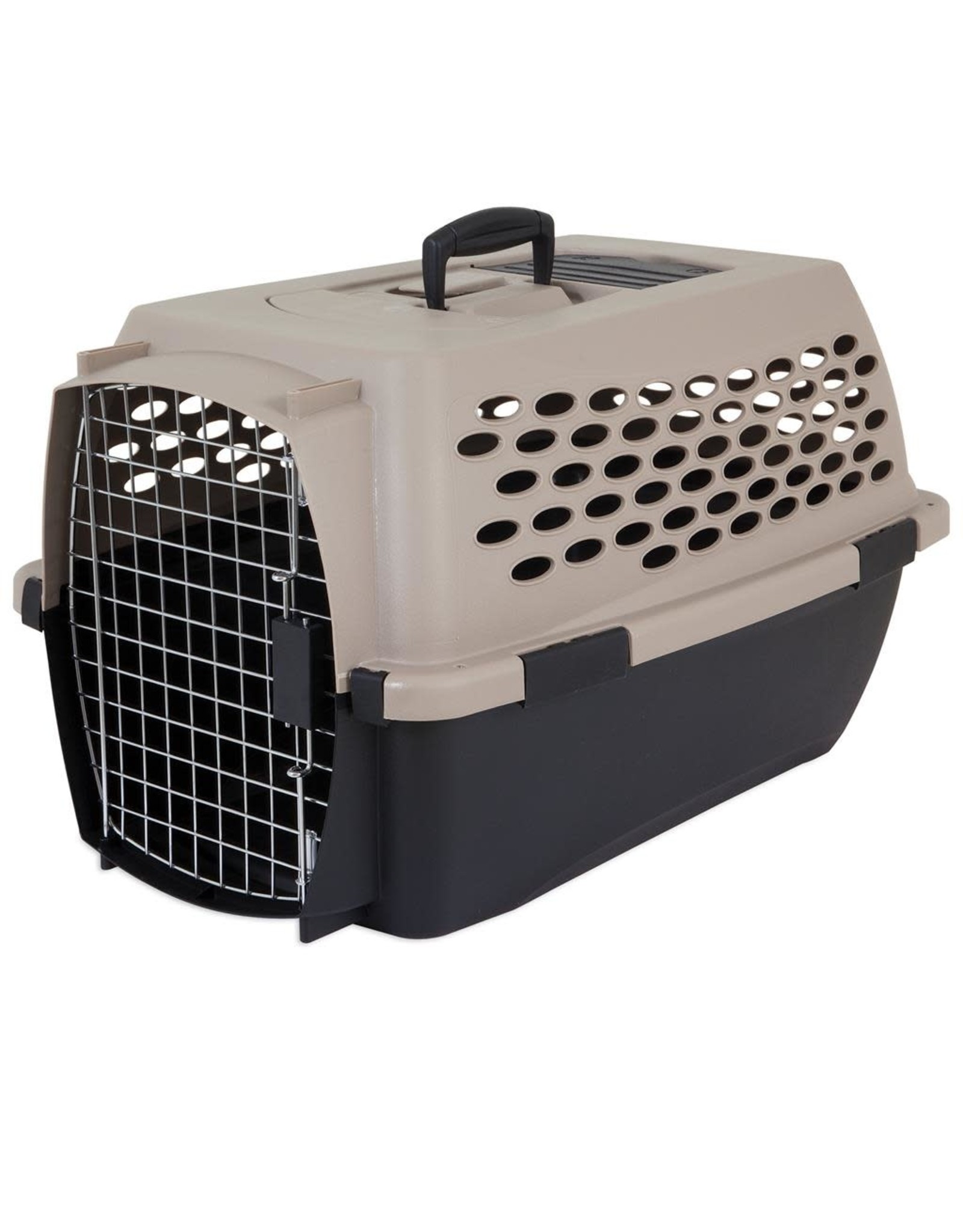 Petmate Vari Kennel Black & Bleached Linen