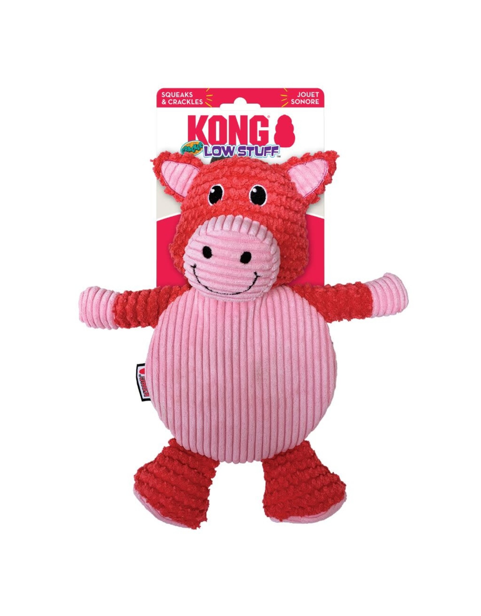 Kong Kong Low Stuff Tummiez Pig LG