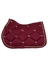 Back On Track Back On Track Nights Collection Jump Saddle Pad Red