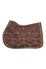 Back On Track Back On Track Nights Collection Jump Saddle Pad Coffee