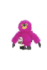 GoDog Fuzzy Sloth Pink LG