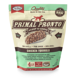 Primal Primal Frozen - Chicken Pronto [DOG] 4LB